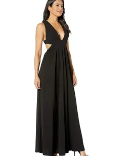 Women JILL JILL STUART Open Back Deep V Gown