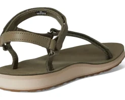 Teva Original Universal Slim Lea Burnt Olive New
