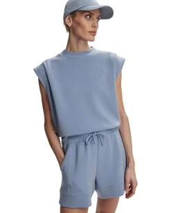 Varley Otis Sleeveless Sweater Rain Blue Sale