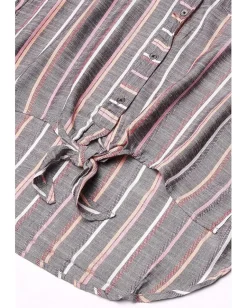 Women Rock and Roll Cowgirl Outlaw Long Sleeve Woven B4B4505