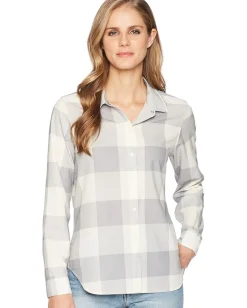 Woolrich Over and Out Shirt Beachside Gray Check Hot