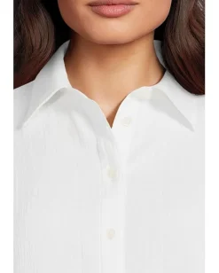 Madewell Oversized Kelsea Shirt White Clearance