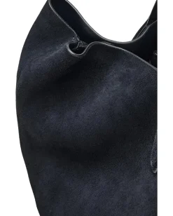 Madewell Oversized Soft Grain Shopper - Suede Juniper Berry Outlet