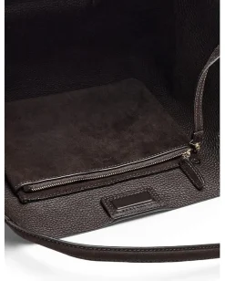 Madewell Oversized Soft Grain Shopper - Suede Dark Carob Clearance