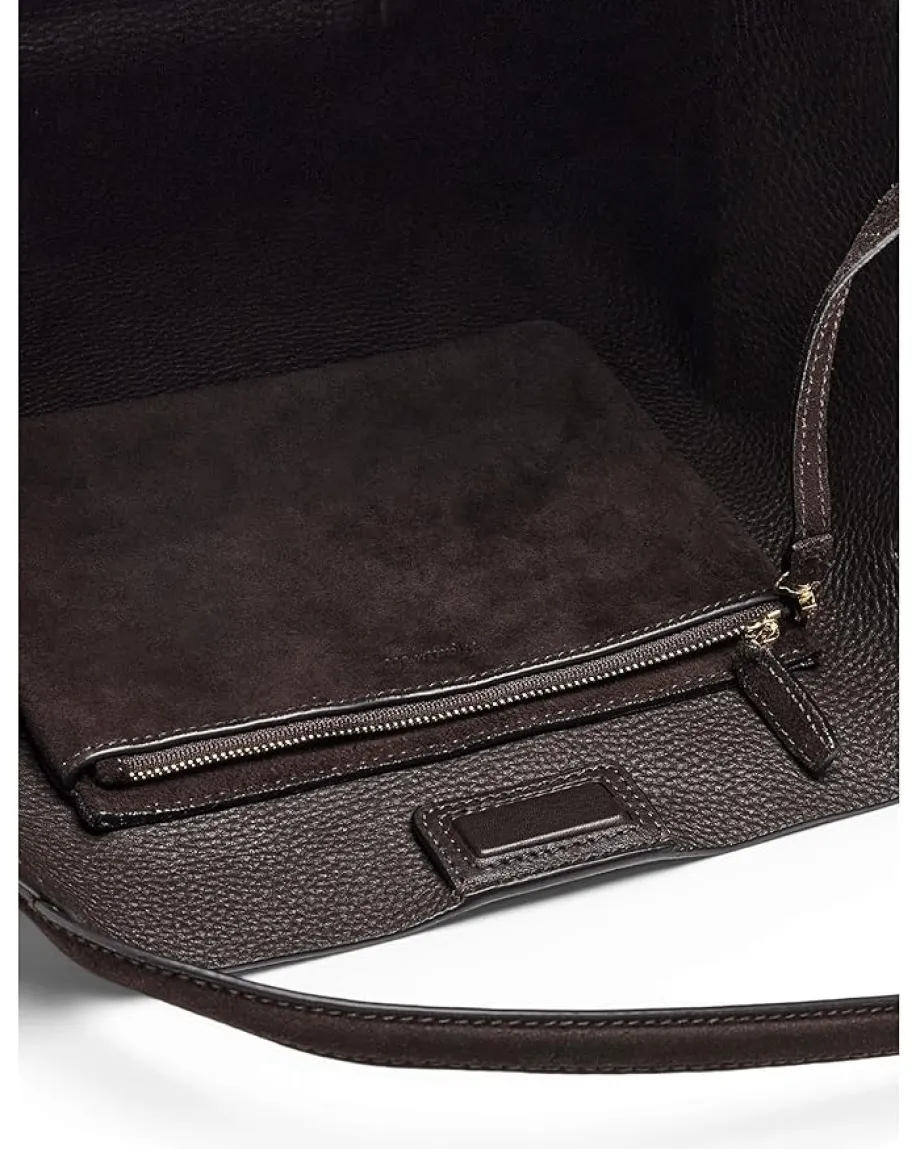 Madewell Oversized Soft Grain Shopper - Suede Dark Carob Clearance