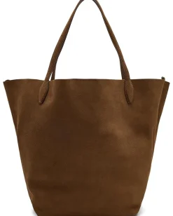 Women Madewell Oversized Soft Grain Shopper - Suede