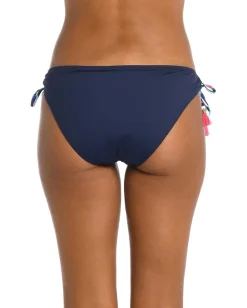 Women La Blanca Painted Leaves Adjustable Loop Hipster