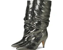 Marc Fisher LTD Paityn Pewter Snake Leather