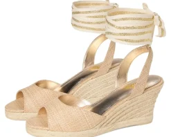 Lilly Pulitzer Paley Espadrille Wedge Natural Discount