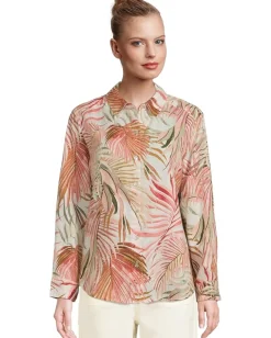Tommy Bahama Palm Canyon Long Sleeve Relaxed Shirt Coconut Discount