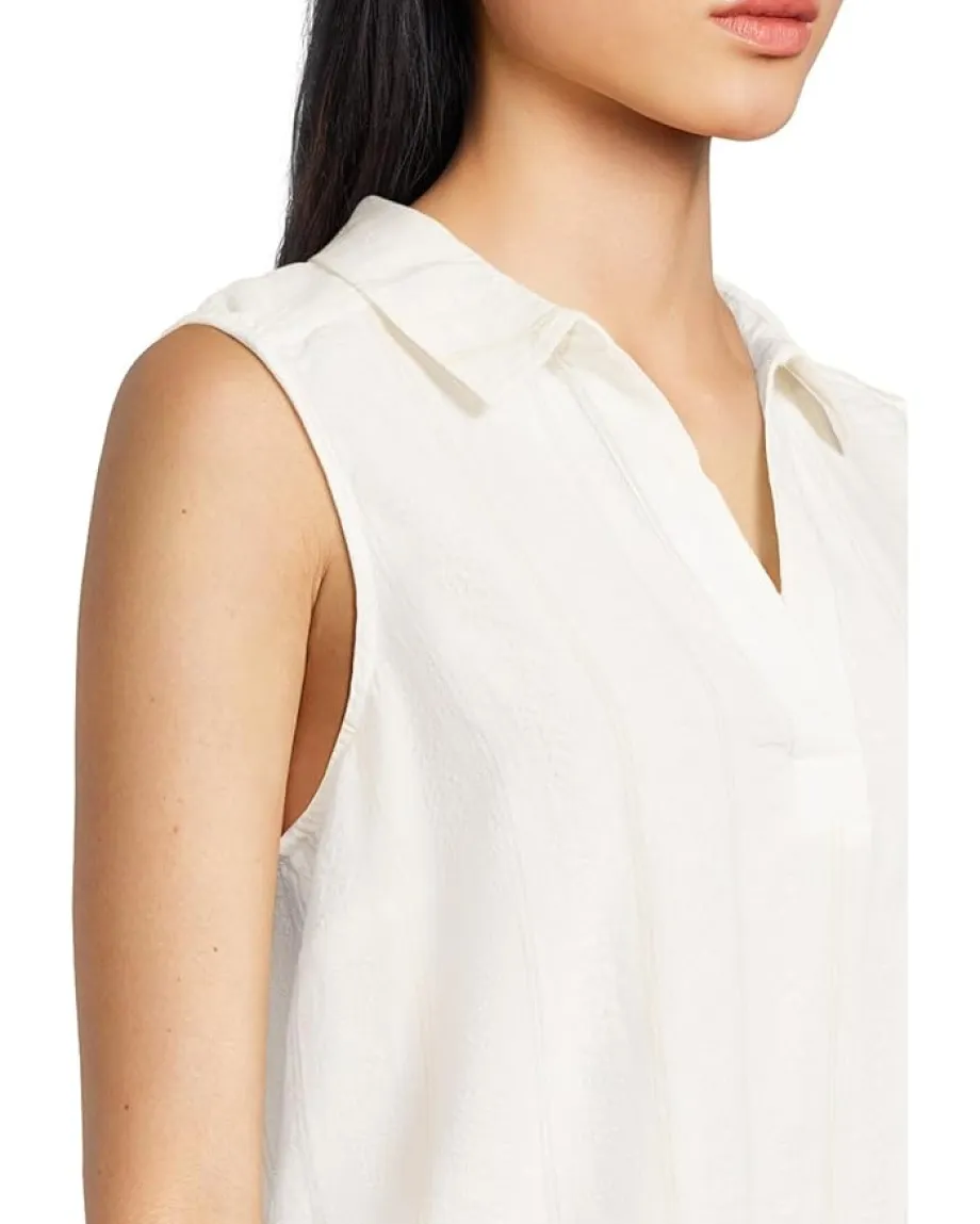 Tommy Bahama Palm View Pop-Over Top White New