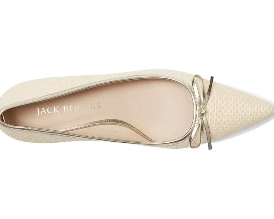 Jack Rogers Pammi Pump Natural/Jacks Platinum Online