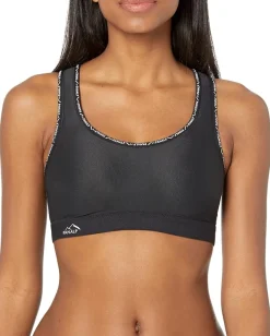 Anita Pan Alp Delta Merino Wicking Sports Bra Black