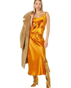 Vince Panne Sweater Cami Gold Sap New