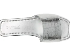 Women Seychelles Paris Croco Leather Slide