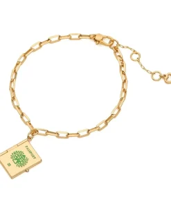 Kate Spade New York Passport Bracelet Green Multi/Gold
