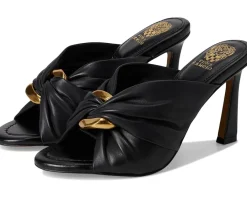 Women Vince Camuto Patie Buckle Gathered High Heel Sandal