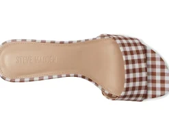 Steve Madden Patsy Brown Gingham Clearance