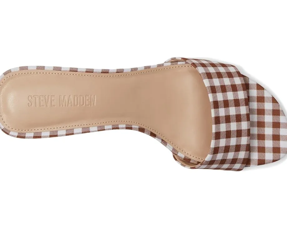 Steve Madden Patsy Brown Gingham Clearance
