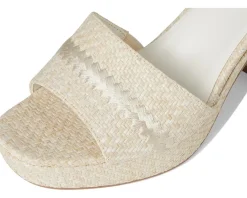 Naturalizer Pearlyn4 Eggshell Beige Raffia