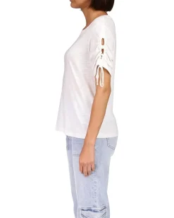 Women Sanctuary Peekaboo Sleeve Tee
