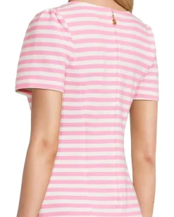 Lilly Pulitzer Pemberly Dress Rousseau Pink Plume Bloom Stripe Sale
