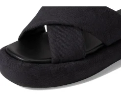 COACH Penelope Signature C Sandals Black Best