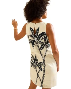 Women Tommy Bahama Peninsula Palms Sleeve Shift Dress