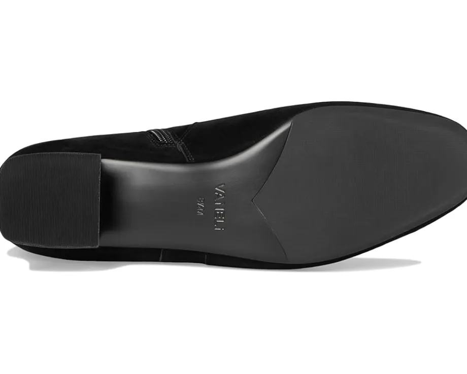 Vaneli Penko Black Suede