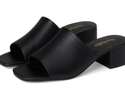 Seychelles Pepper Leather Sandal Slide Black Outlet
