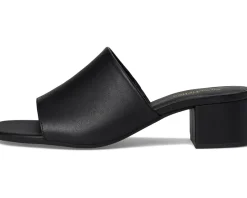 Seychelles Pepper Leather Sandal Slide Black Outlet