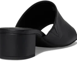 Seychelles Pepper Leather Sandal Slide Black Outlet