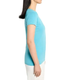 Women NIC+ZOE Perfect Knit Crew Neck T-Shirt