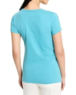 Women NIC+ZOE Perfect Knit Crew Neck T-Shirt