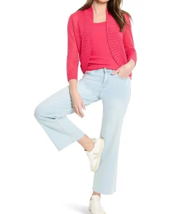 Women NIC+ZOE Perfect Knit Rib Scoop Tank