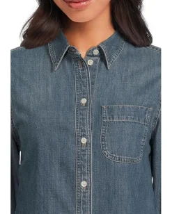 Women Madewell Perfect Tuckable Shirt In