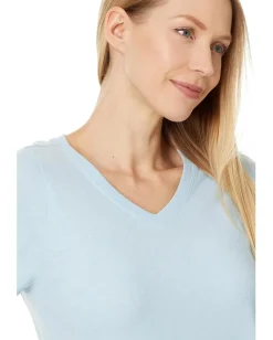 Women Smartwool Perfect V-Neck Short Sleeve Tee
