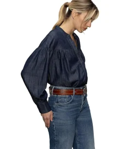 Sanctuary Personal Best Blouse Moonshadow Best