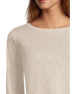 Women NIC+ZOE Petite Long Sleeve Boat Tee