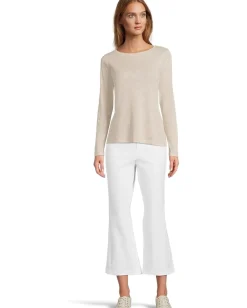 Women NIC+ZOE Petite Long Sleeve Boat Tee