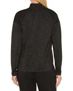 Women NIC+ZOE Petite Sparkle Stripe Everyday Top