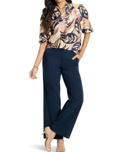 Women NIC+ZOE Petite Terracotta Garden Top