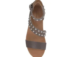 Women Lucky Brand Piah Studded Heeled Sandal