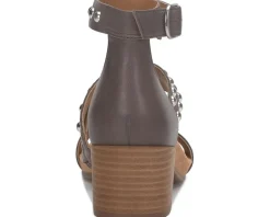 Women Lucky Brand Piah Studded Heeled Sandal