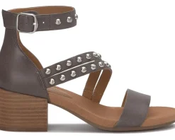 Women Lucky Brand Piah Studded Heeled Sandal