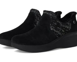 SKECHERS Pier-Lite - Lovely Autumn Martha Stewart- Hands Free Slip-Ins Black/Black Outlet