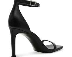 Steve Madden Piked Black Leather Outlet