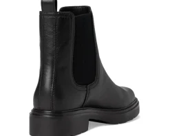 Vince Pinecrest Booties Black Leather Discount