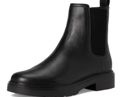 Vince Pinecrest Booties Black Leather Discount