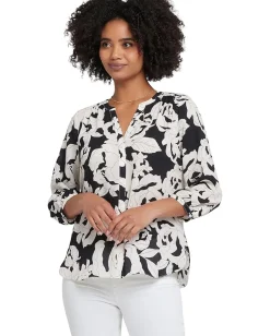 Women NYDJ Pinutck Blouse